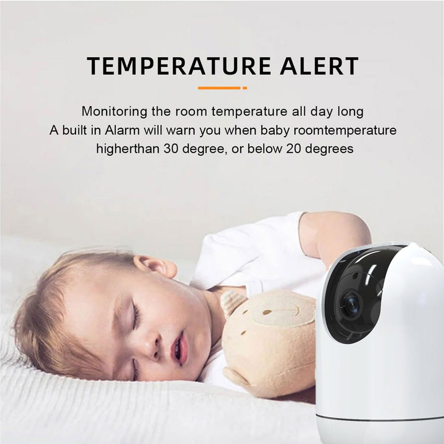 Babyphone 1080P TUYA avec caméra PTZ, batterie rechargeable 5000Mah — Monptitlou