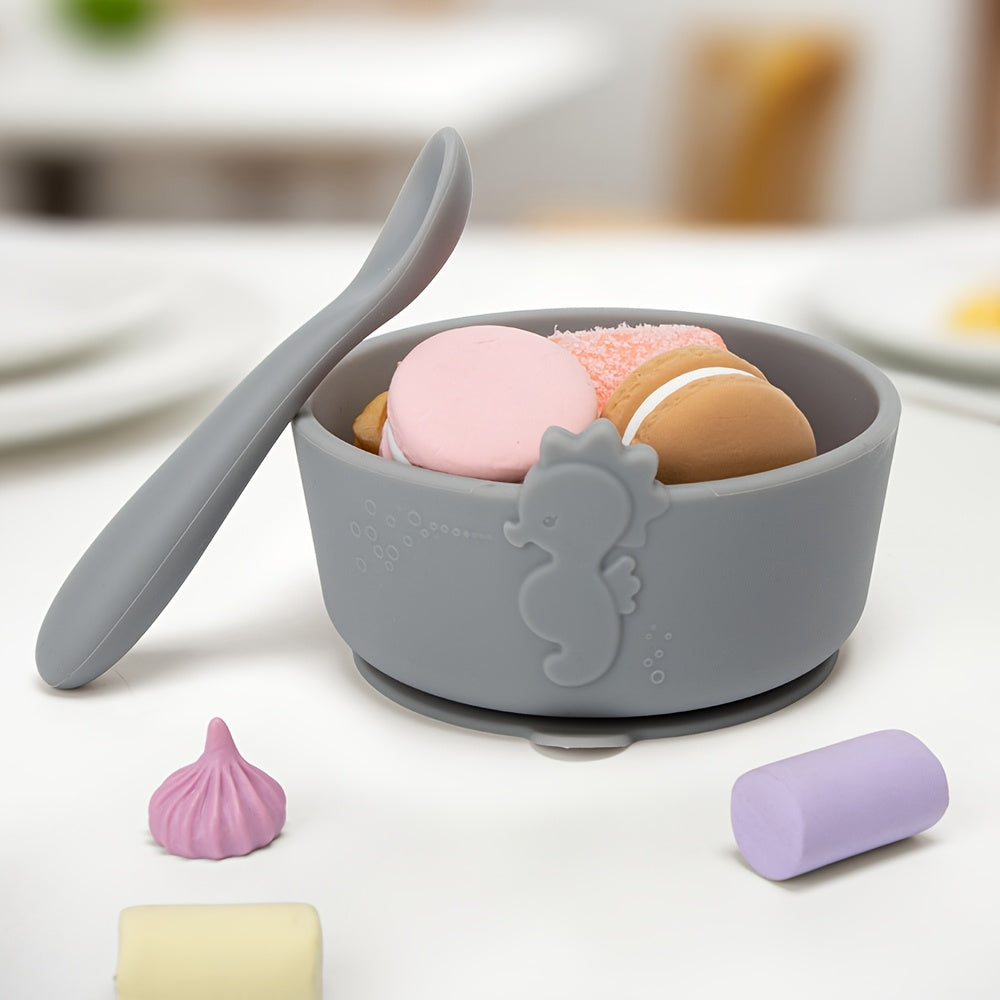 Bols bébé en silicone alimentaire — Monptitlou