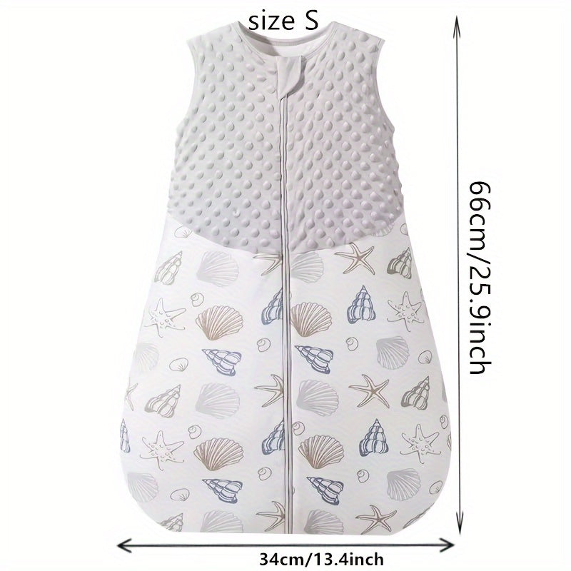 Couverture bébé sans manches 1.5 points pour poussette — Monptitlou
