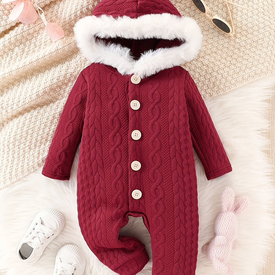 Combinaison pour bébés filles, style décontracté automne-hiver — Monptitlou