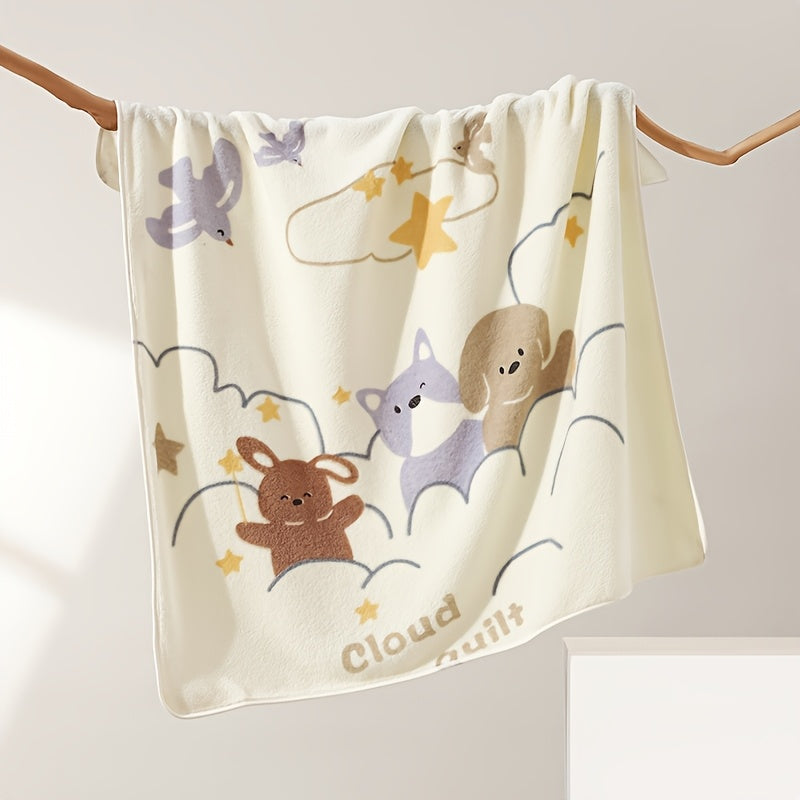 Couvre-lit corail pour enfants — Monptitlou