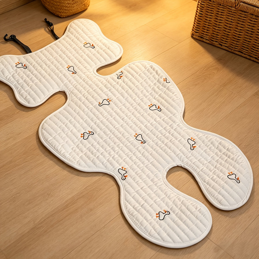 Coussin de poussette bébé, doublure matelassée douce avec motifs de — Monptitlou