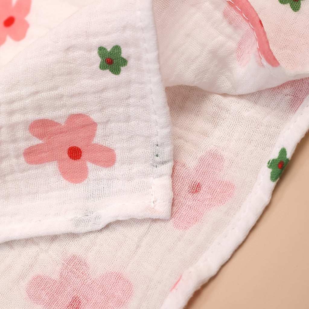 Lot de 3 langes bébé en mousseline respirante — Monptitlou