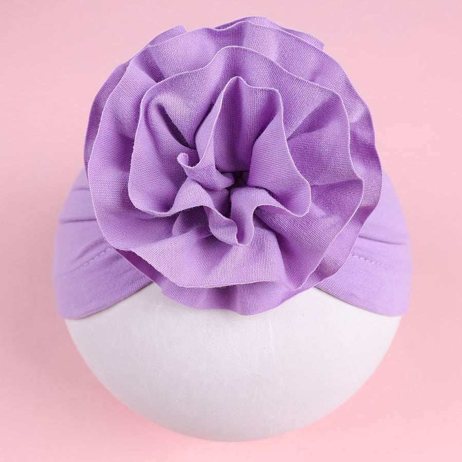 Bonnets mignons à fleurs pour enfants — Monptitlou