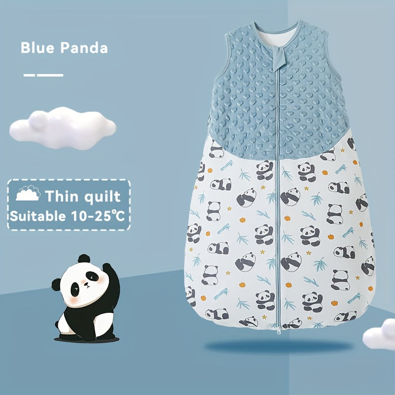 Couverture portable 1.5 Tog avec fermeture éclair bidirectionnelle — Monptitlou