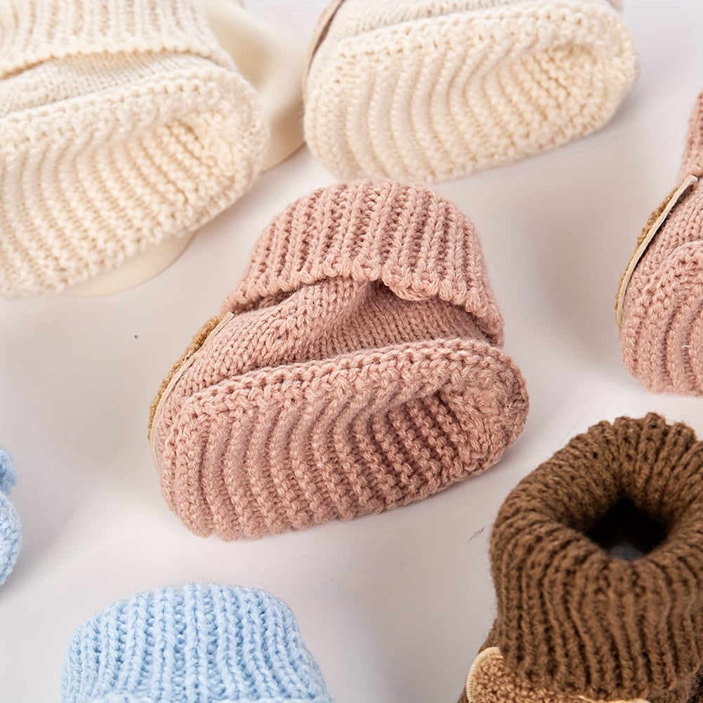 1 Paire d'Adorables Chaussettes en Tricot Ours pour Nouveau-nés — Monptitlou