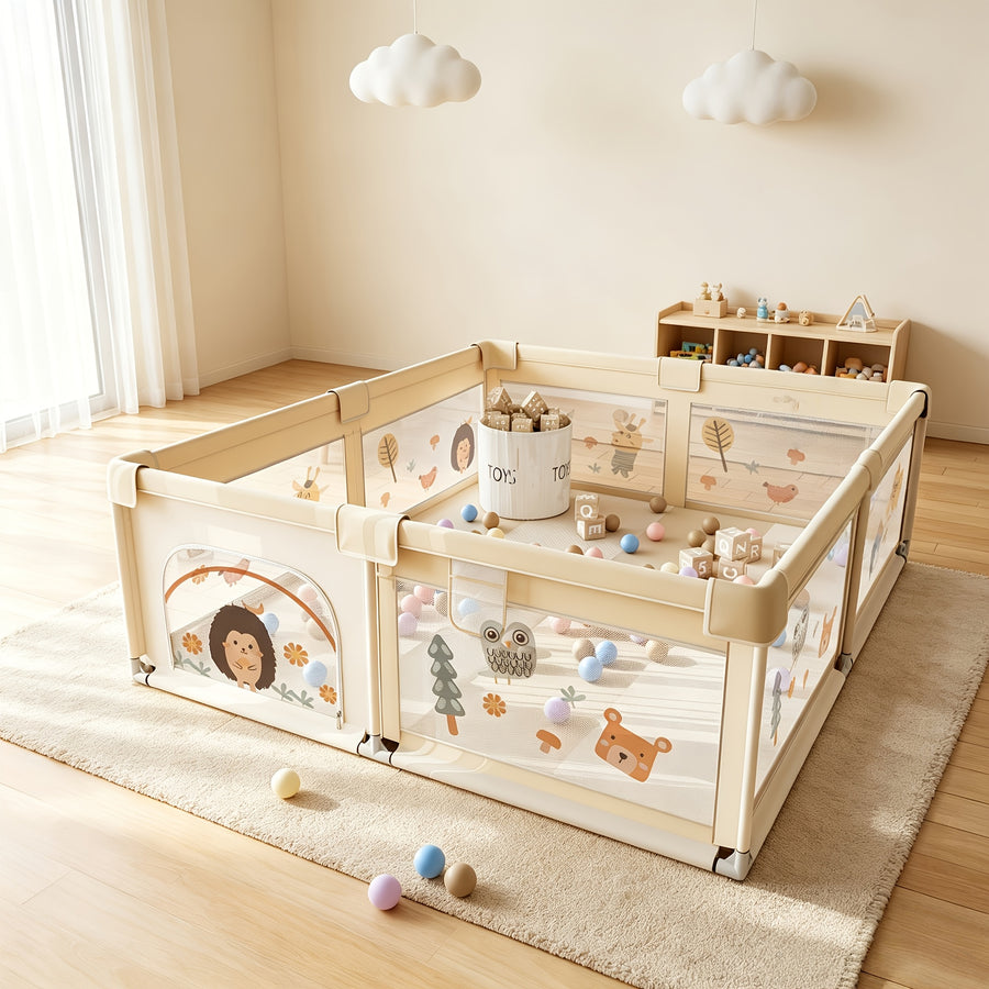 [Parclose bébé sécurisée] Parclose de Sécurité Intérieure Extra-Large — Monptitlou
