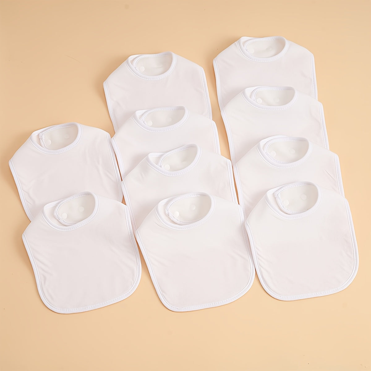 Bavoirs pour Enfants, Respirants et Absorbants, Bavoirs Bave Unisexe DIY — Monptitlou Image