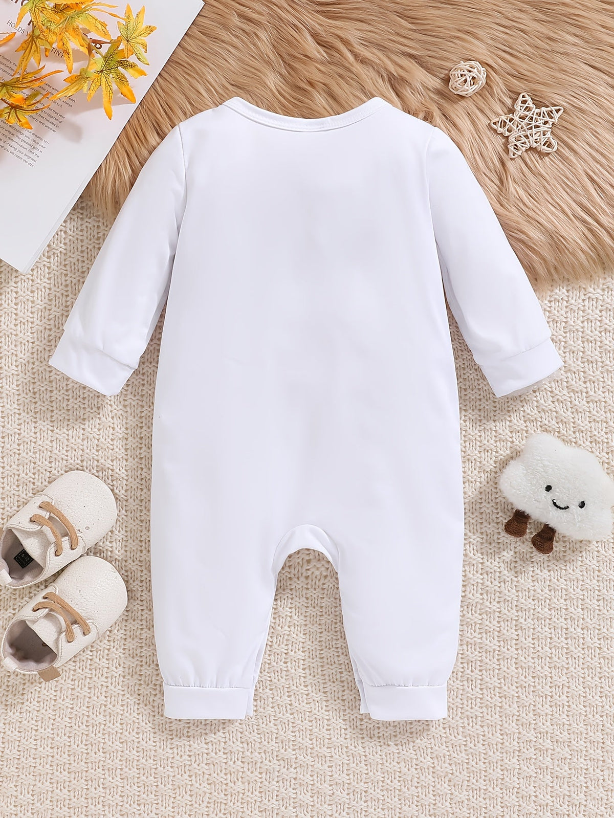 Grenouillère Bébé Garçon "J'AIME PAPA & J'AIME MAMA" — Monptitlou Image