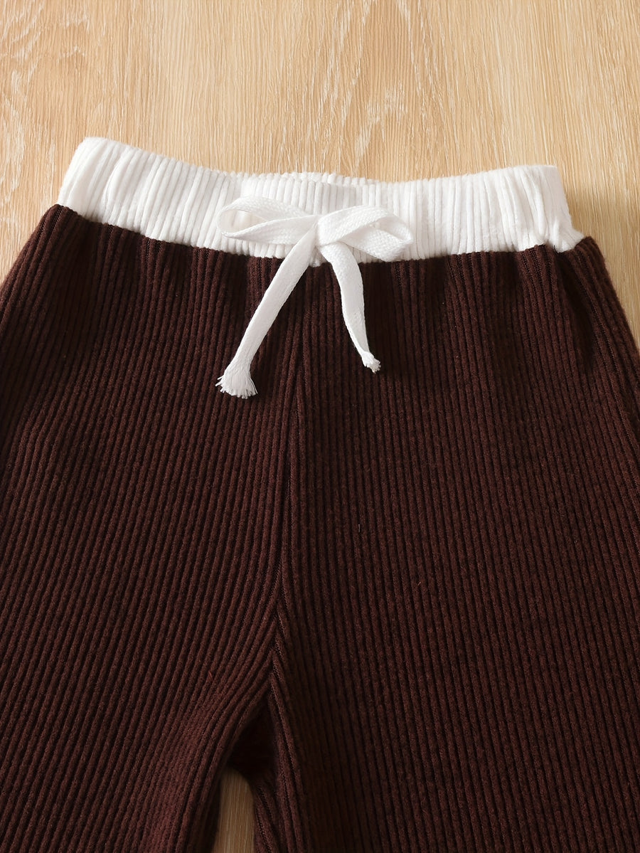 Ensemble 2 pièces pour fille à rayures — Monptitlou