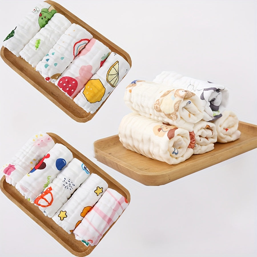 Ensemble doux et hypoallergénique de 3/5 pièces de mouchoirs et — Monptitlou Image