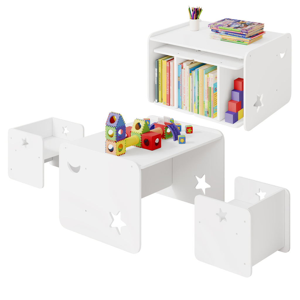 Table avec 2 chaises, set table et chaises, set d’assise — Monptitlou