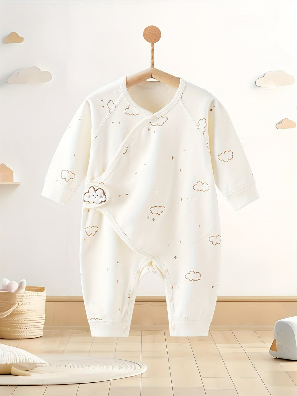 [Body bébé nuage rêveur] Body bébé 2026 printemps automne hiver nouveau — Monptitlou