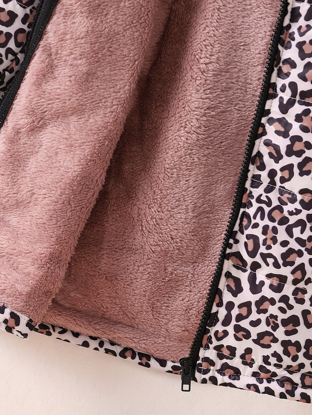 [Veste hiver lavable] Veste à capuche doublée polaire pour filles — Monptitlou