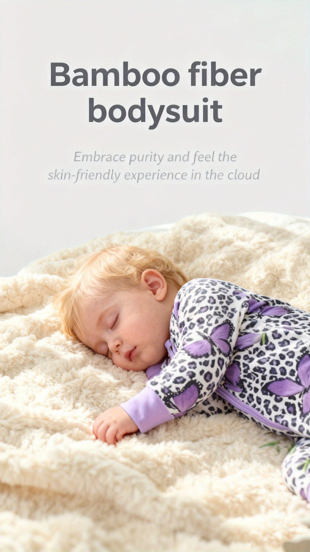 Combinaison bébé en fibre de bambou Joysprout — Monptitlou