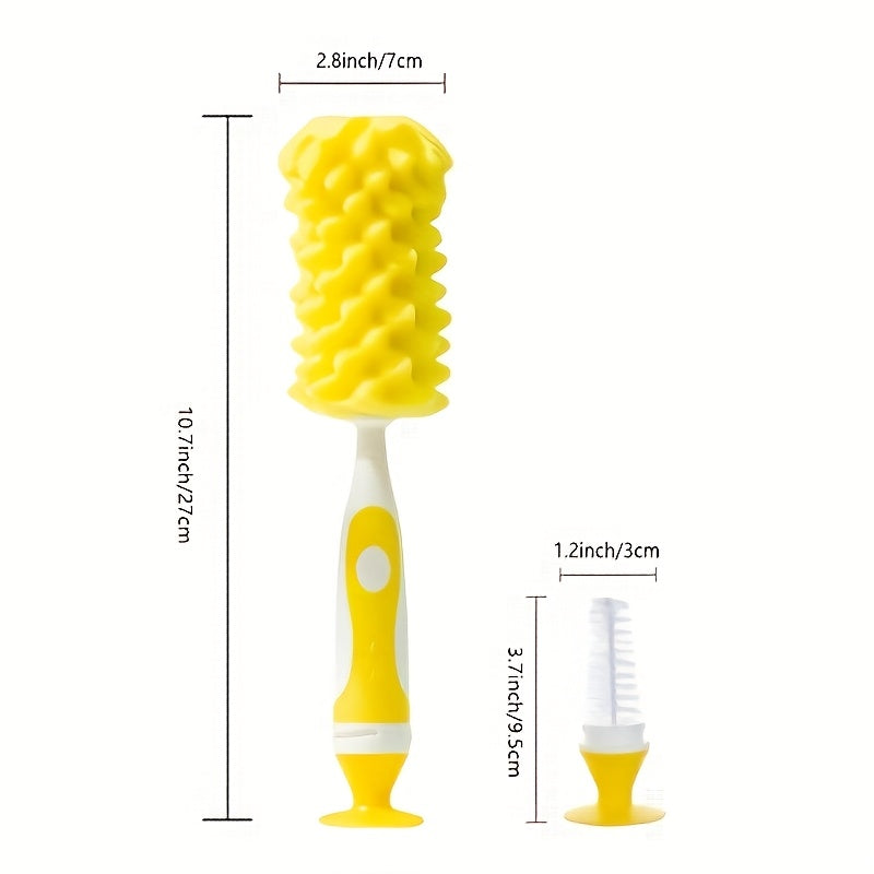 Brosse de nettoyage en éponge pour biberons — Monptitlou