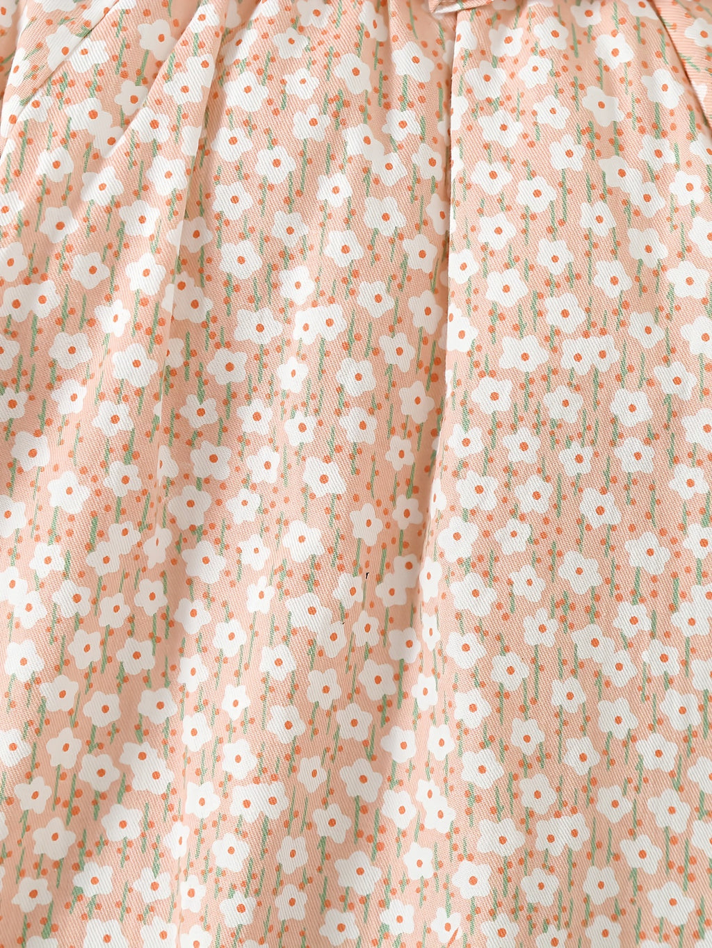 Haut manches longues imprimé fleurs mignon pour bébé fille — Monptitlou