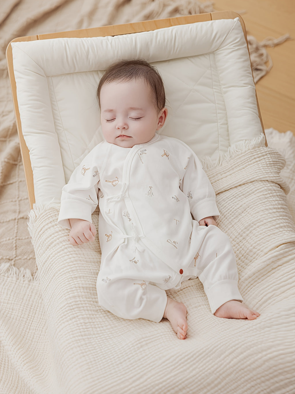 MOUSS MISKY Ensemble 2 pièces pour nouveau-né 0-3 mois : Body pyjama et — Monptitlou