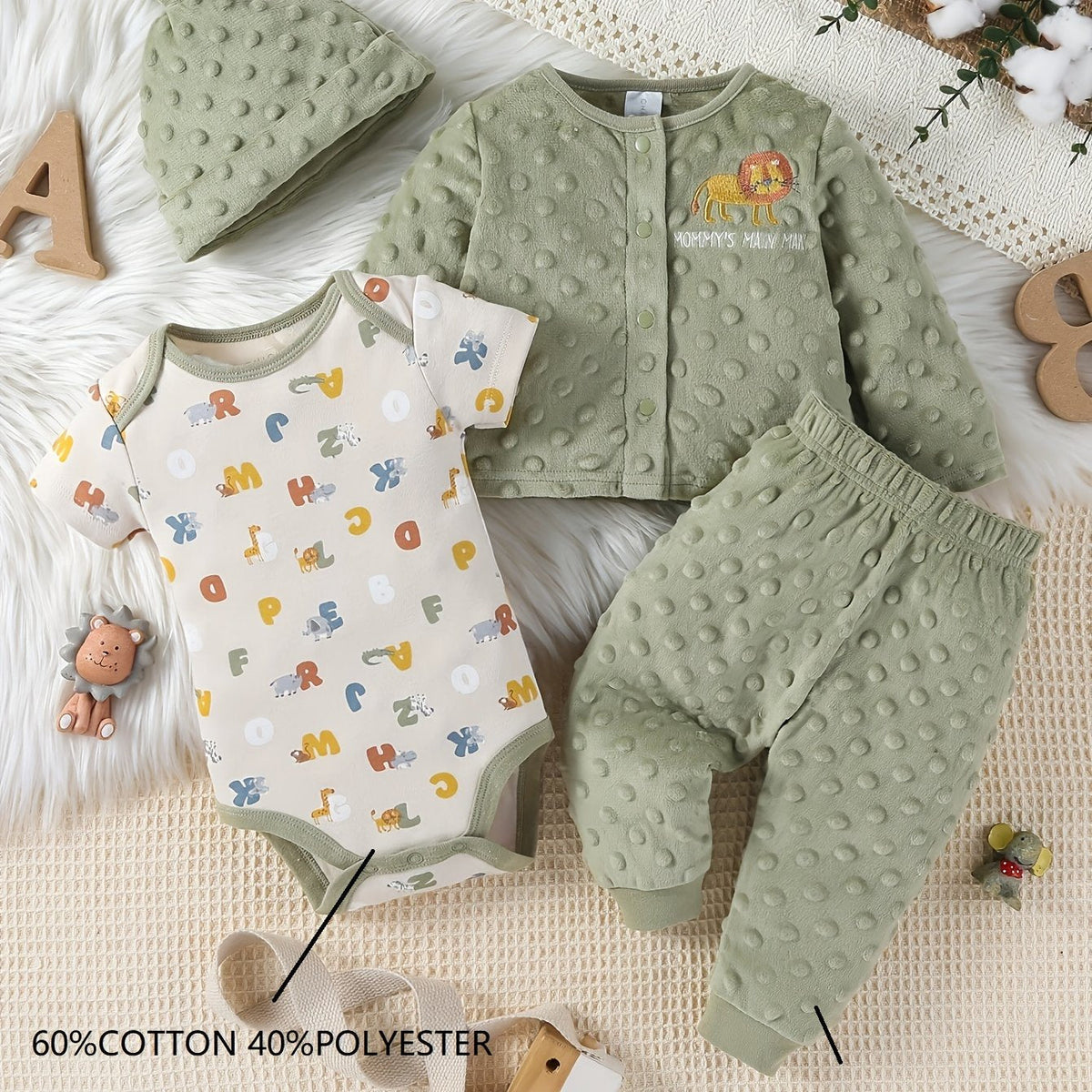 Ensemble Automne/Hiver pour Garçons — Monptitlou Image