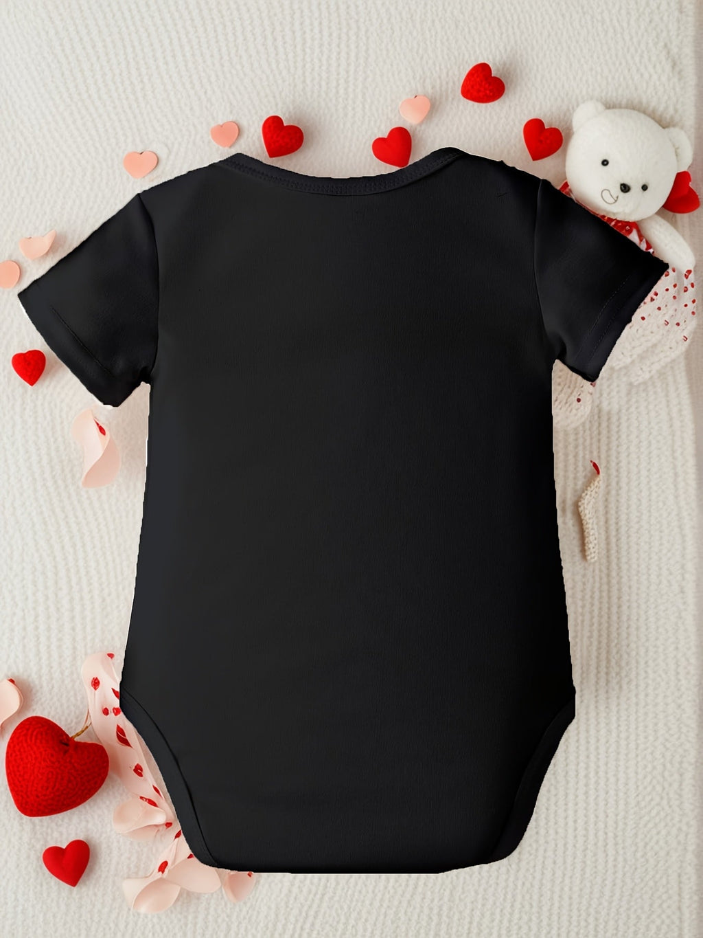 Combinaison à Manches Courtes Mignonne pour Nouveau-né Fille "Amis Chats Amoureux" Imprimé Cartoon Body Triangle Enfant 