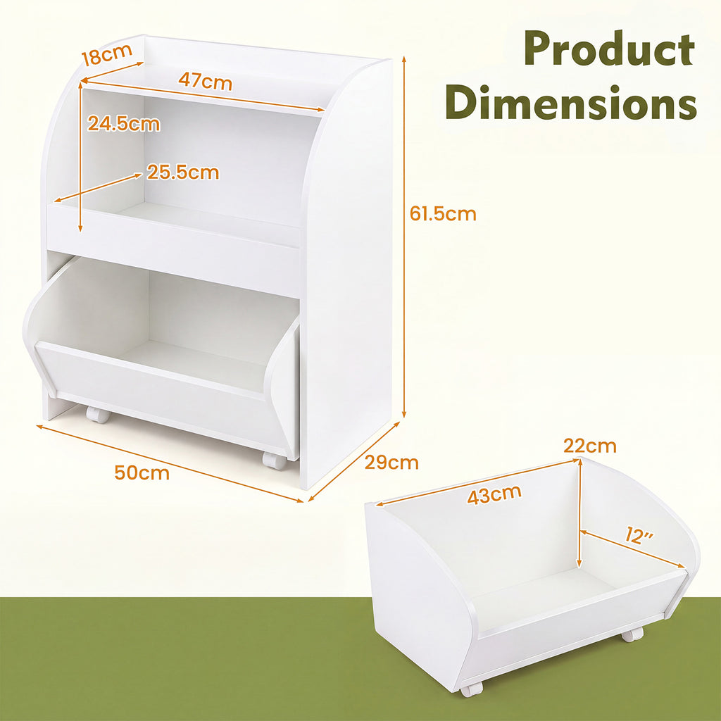 Étagère de rangement pour enfants — Monptitlou