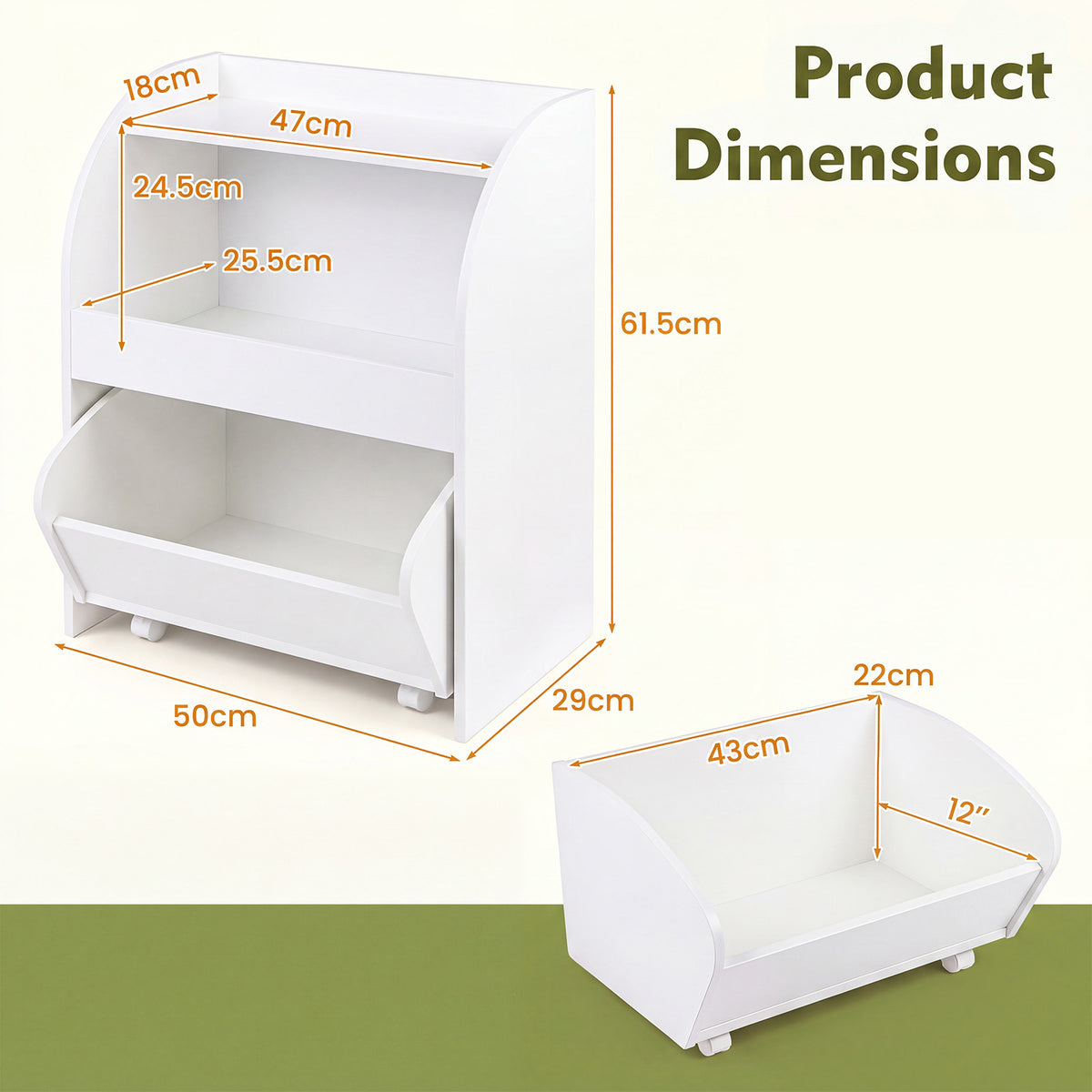 Étagère de rangement pour enfants — Monptitlou Image