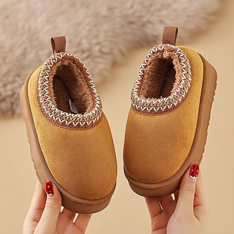 Chaussons à talons pour enfants automne/hiver — Monptitlou