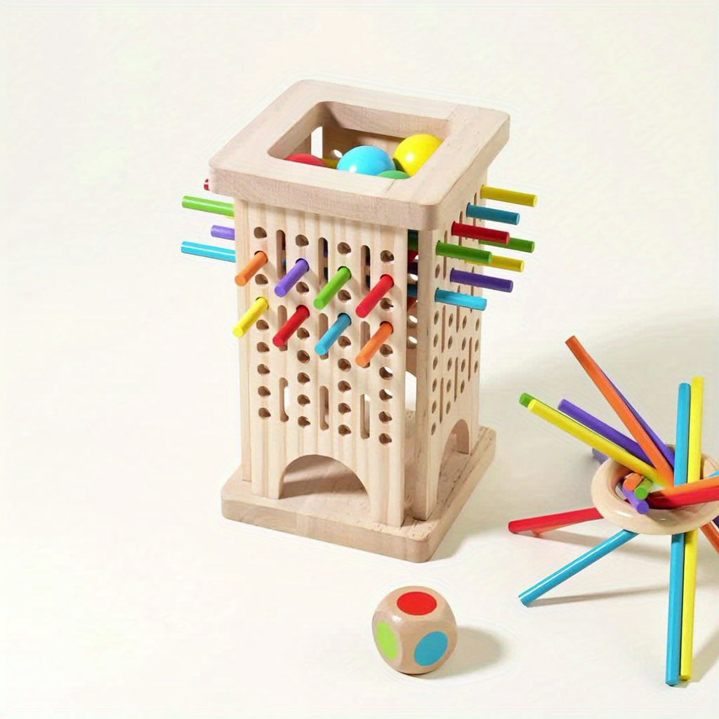 Jouets éducatifs en bois, jeux de société interactifs pour plusieurs, photo 20