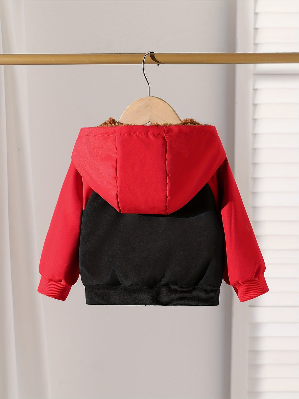 Veste à capuche doublée confortable pour garçon — Monptitlou