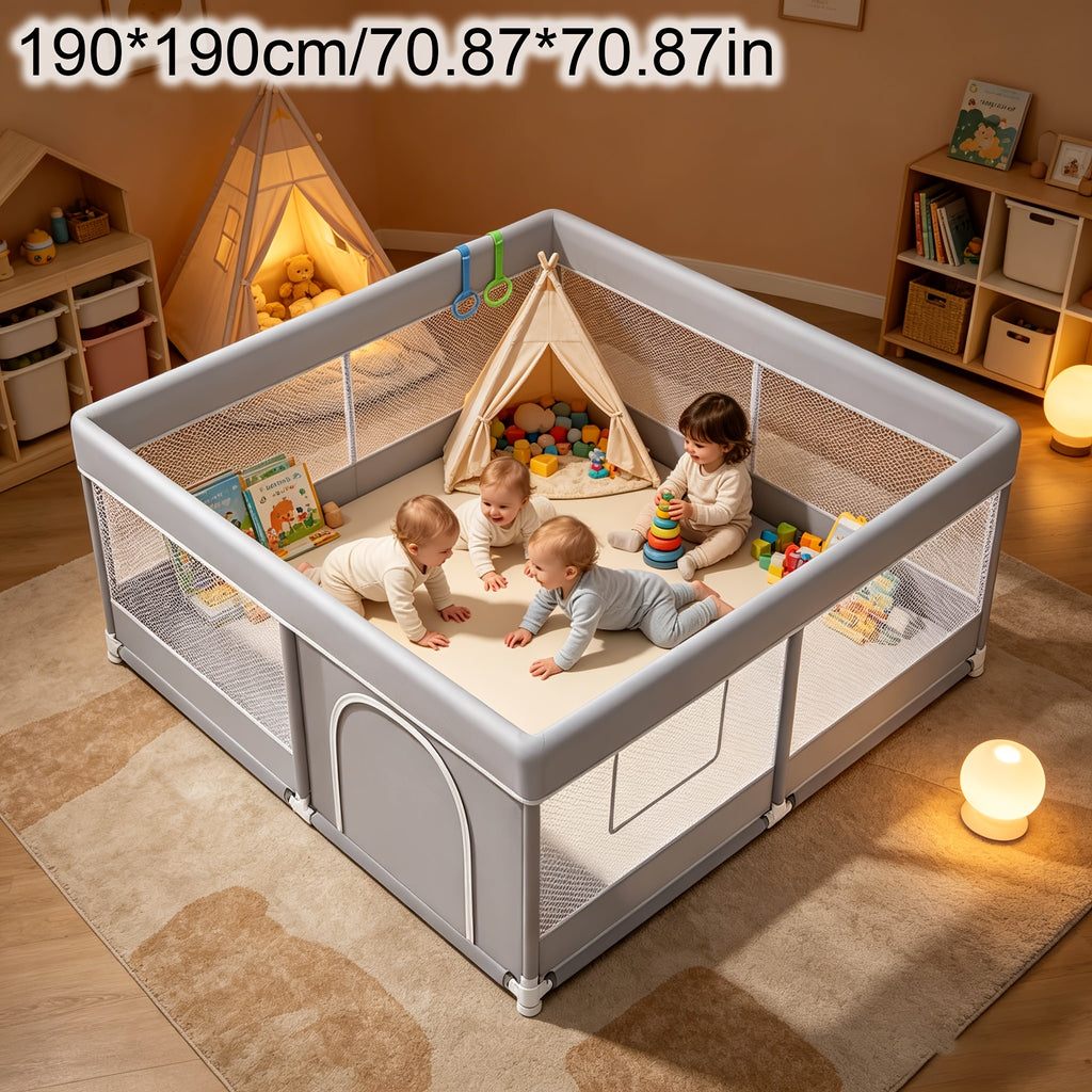 Parc 127,0 x 127,0 cm, parcs de jeu pour bébés et tout-petits, photo 14