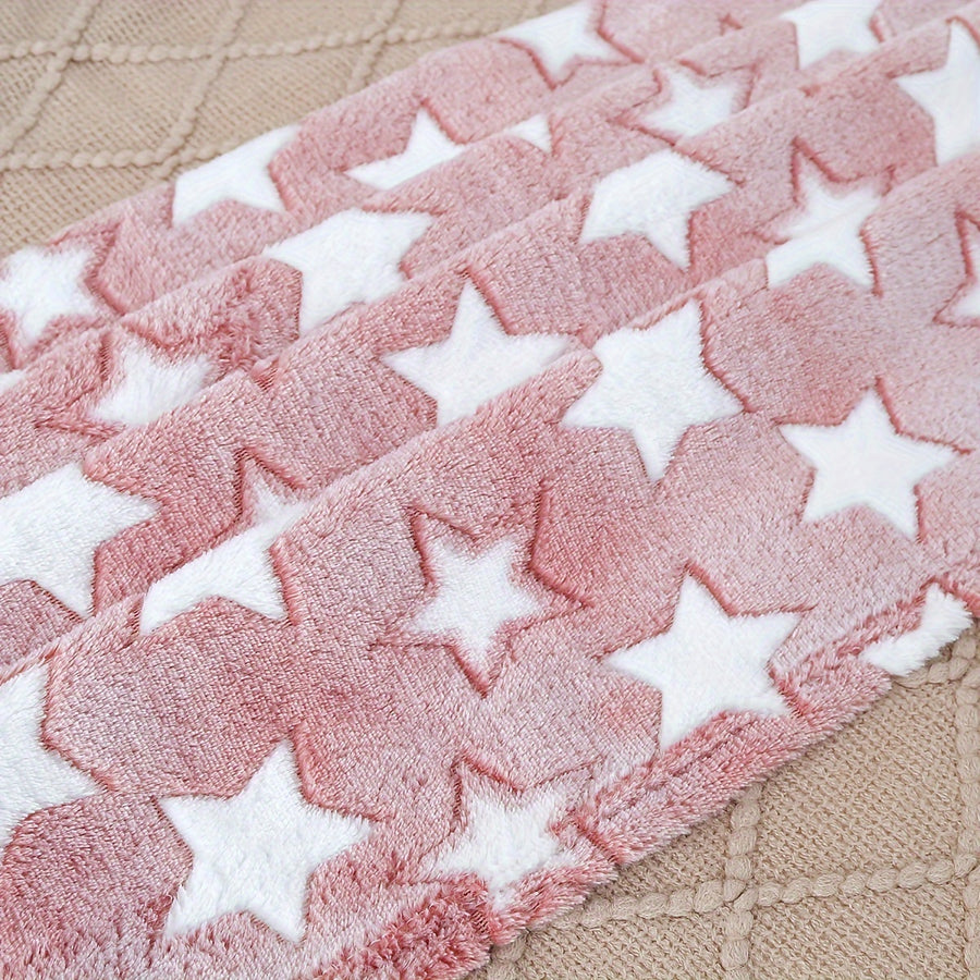 Couverture en peluche automne/hiver, Plaid doux et confortable — Monptitlou