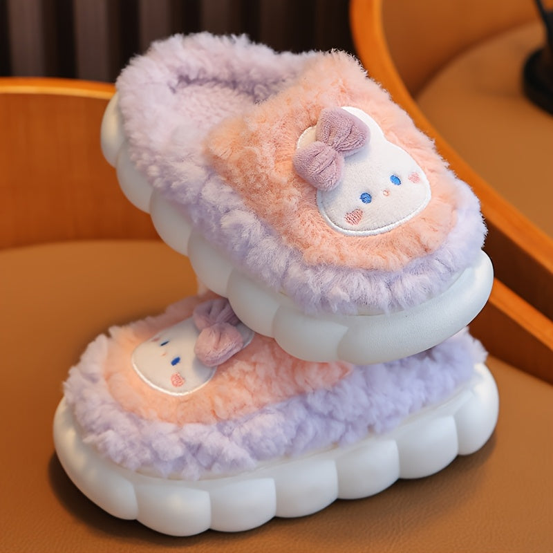 1 Paire de Pantoufles d'Hiver en Peluche pour Bébé — Monptitlou