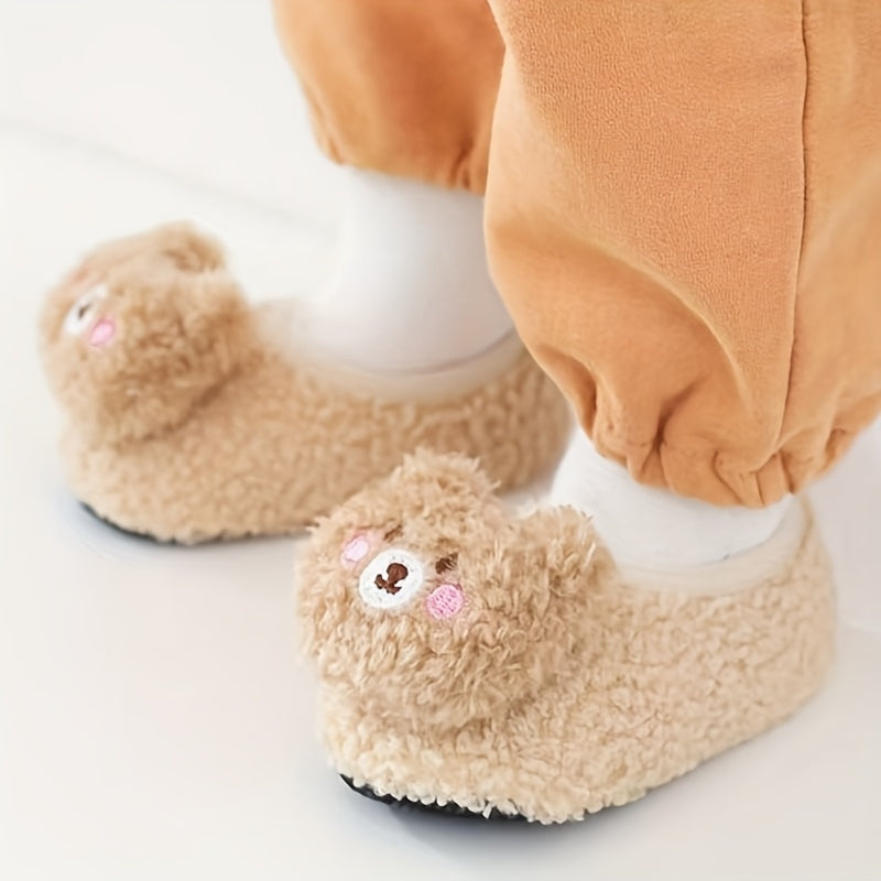 Chaussons et chaussettes d'intérieur pour tout-petits Blush Baby Bear à — Monptitlou