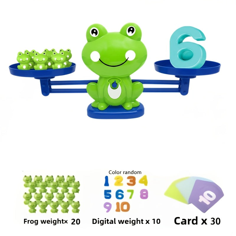 Jeu éducatif en plastique vert — Monptitlou