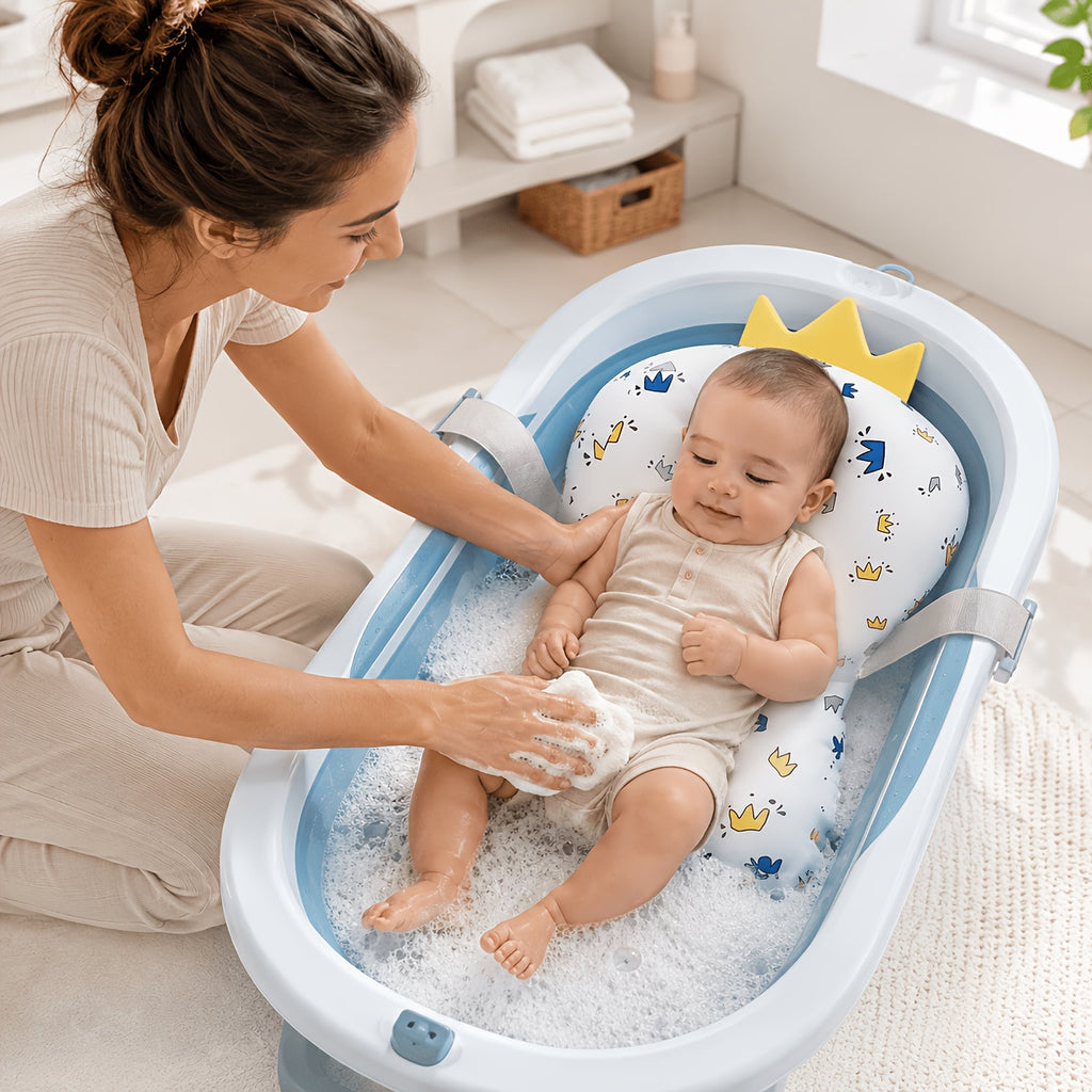 1 tapis de bain pour bébé avec motif de dessin animé — Monptitlou