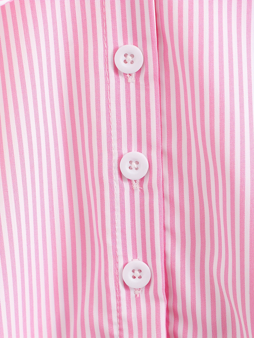 Chemise à col et manches longues à rayures pour bébé fille — Monptitlou