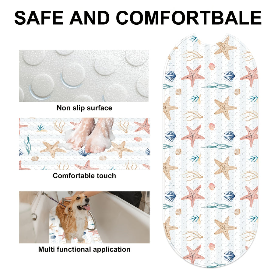 [Tapis antidérapant massage] 1 pc Tapis de bain antidérapant — Monptitlou
