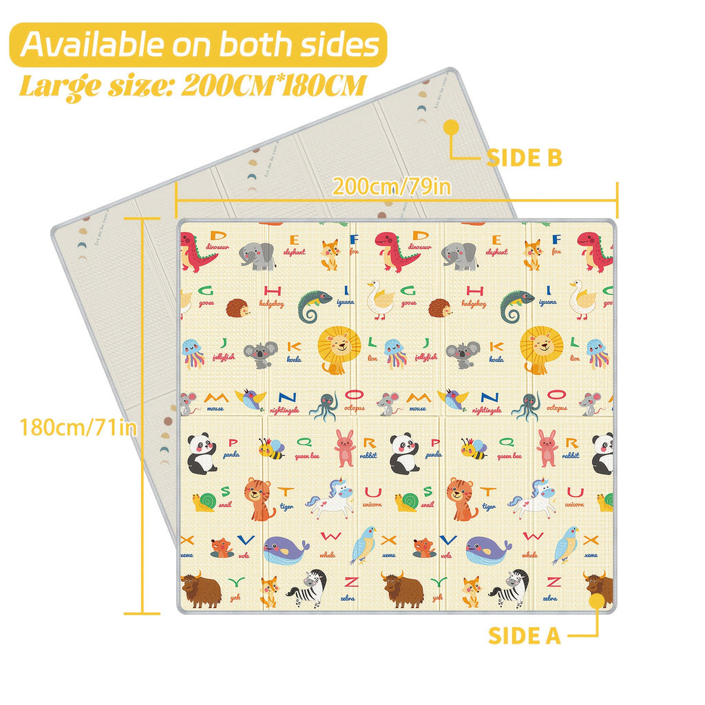Tapis de jeu extra-large de 200X180 cm — Monptitlou