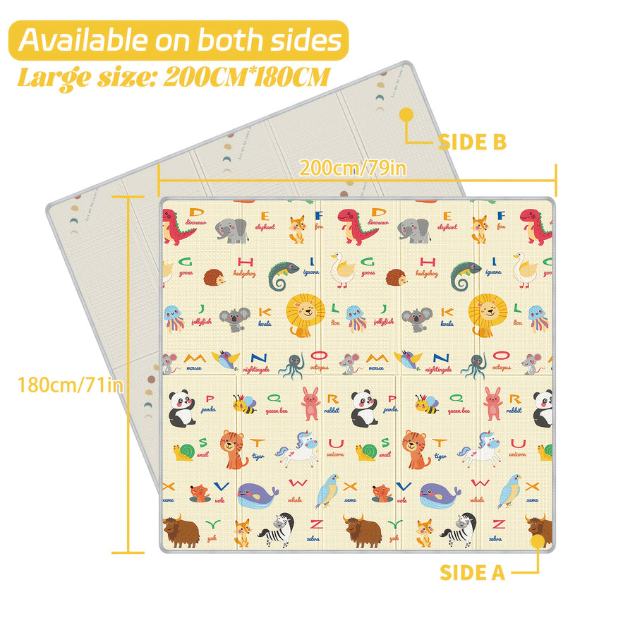 Tapis de jeu extra-large de 200X180 cm — Monptitlou