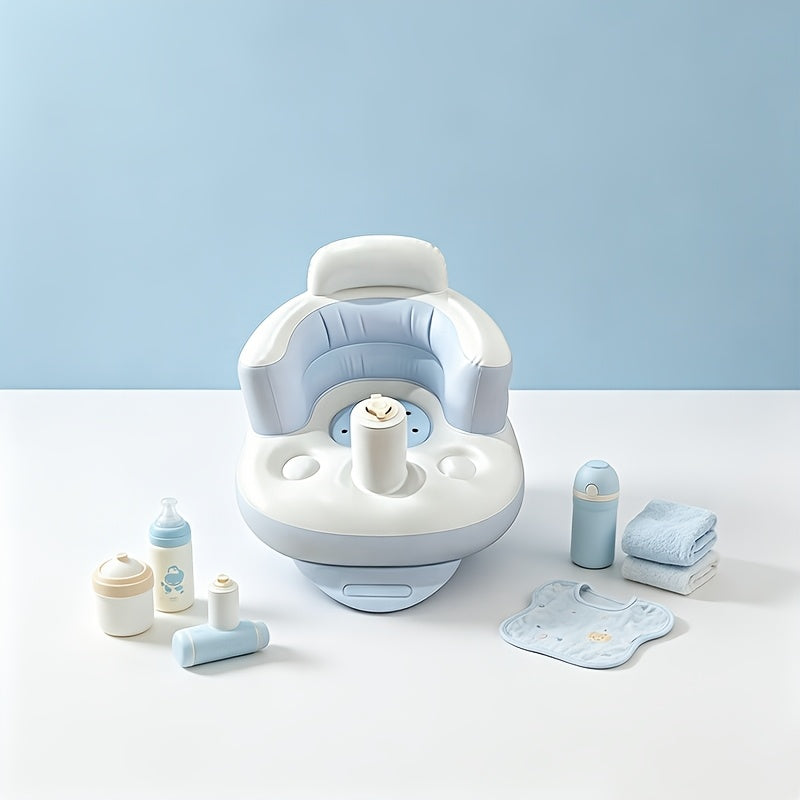 Chaise d'apprentissage gonflable pliable pour bébé, chaise de sol — Monptitlou