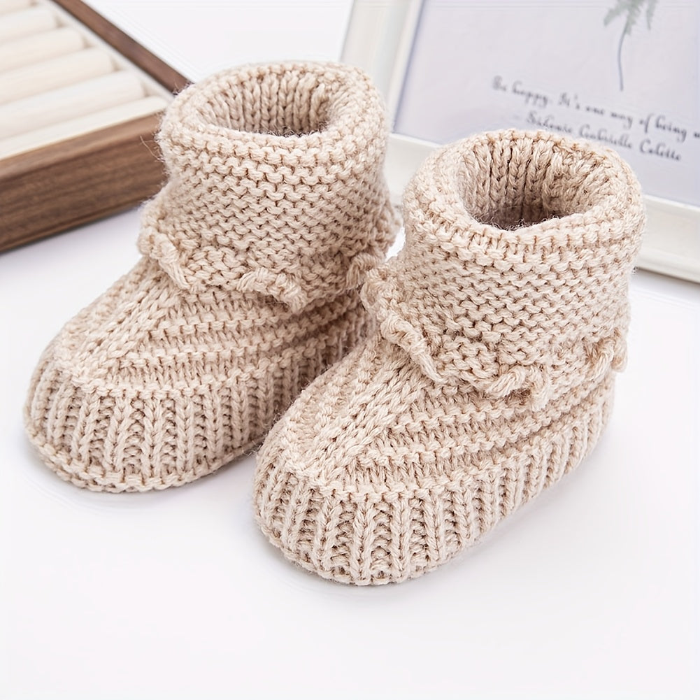 1 paire de chaussettes bébé en tricot 0-12 mois — Monptitlou Image