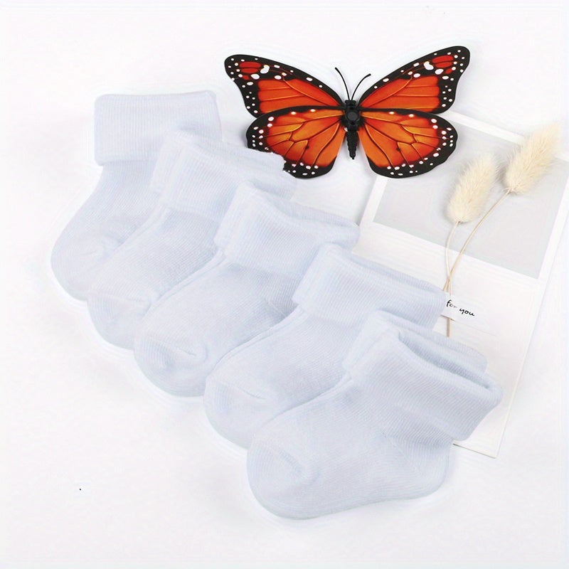 5 paires de chaussettes pour bébé avec deux façons de les porter — Monptitlou
