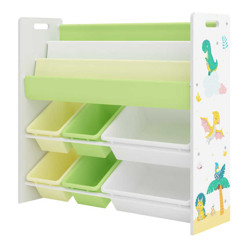 Étagère pour enfants 'Rødøy avec 6 boîtes 78 X 86 X 27 Cm — Monptitlou