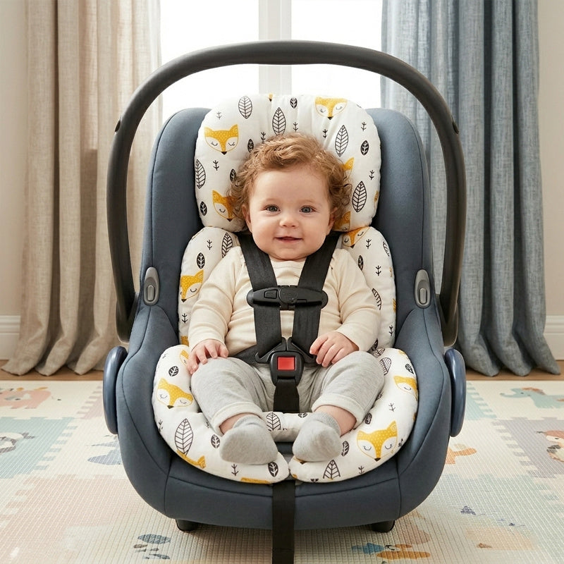 Coussin double face pour siège de sécurité enfant — Monptitlou