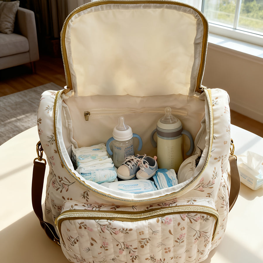 Sac à langer dosard grande capacité pour maman et papa — Monptitlou