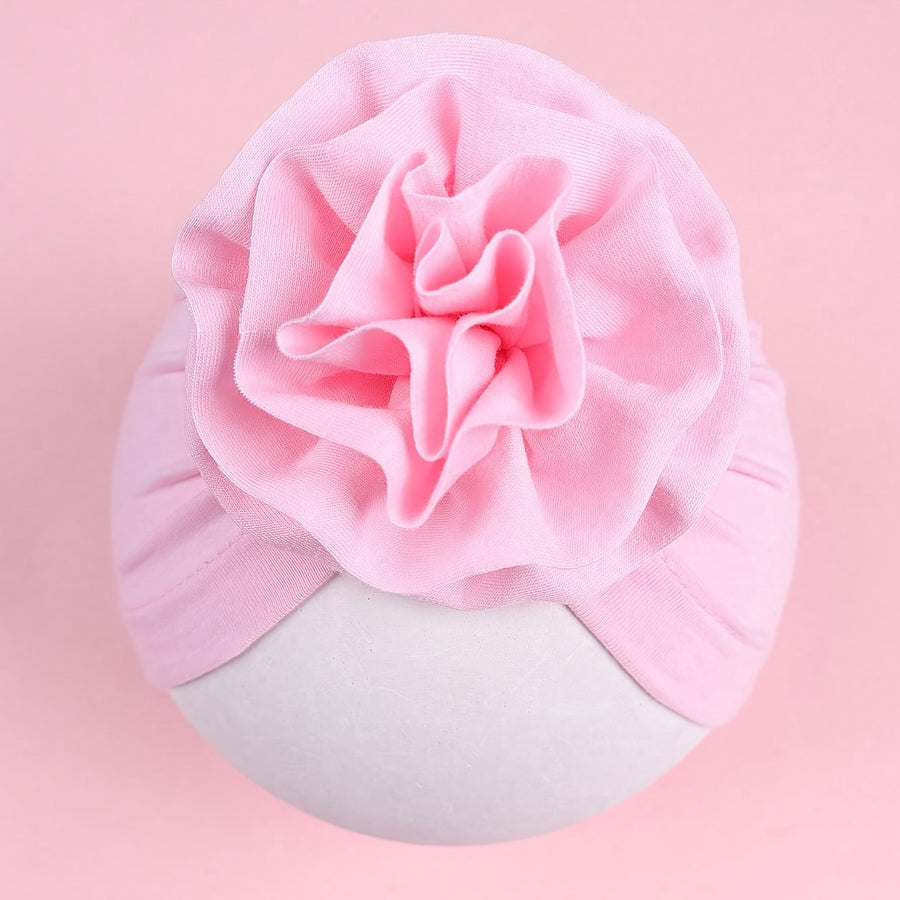 Bonnets mignons à fleurs pour enfants — Monptitlou