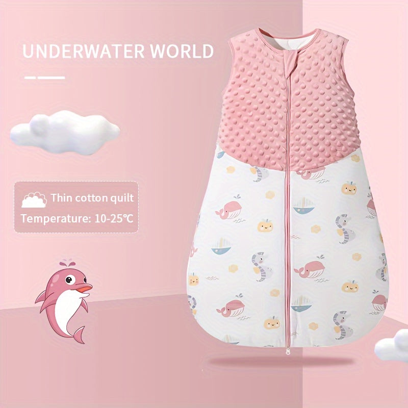 Couverture bébé sans manches 1.5 points pour poussette — Monptitlou