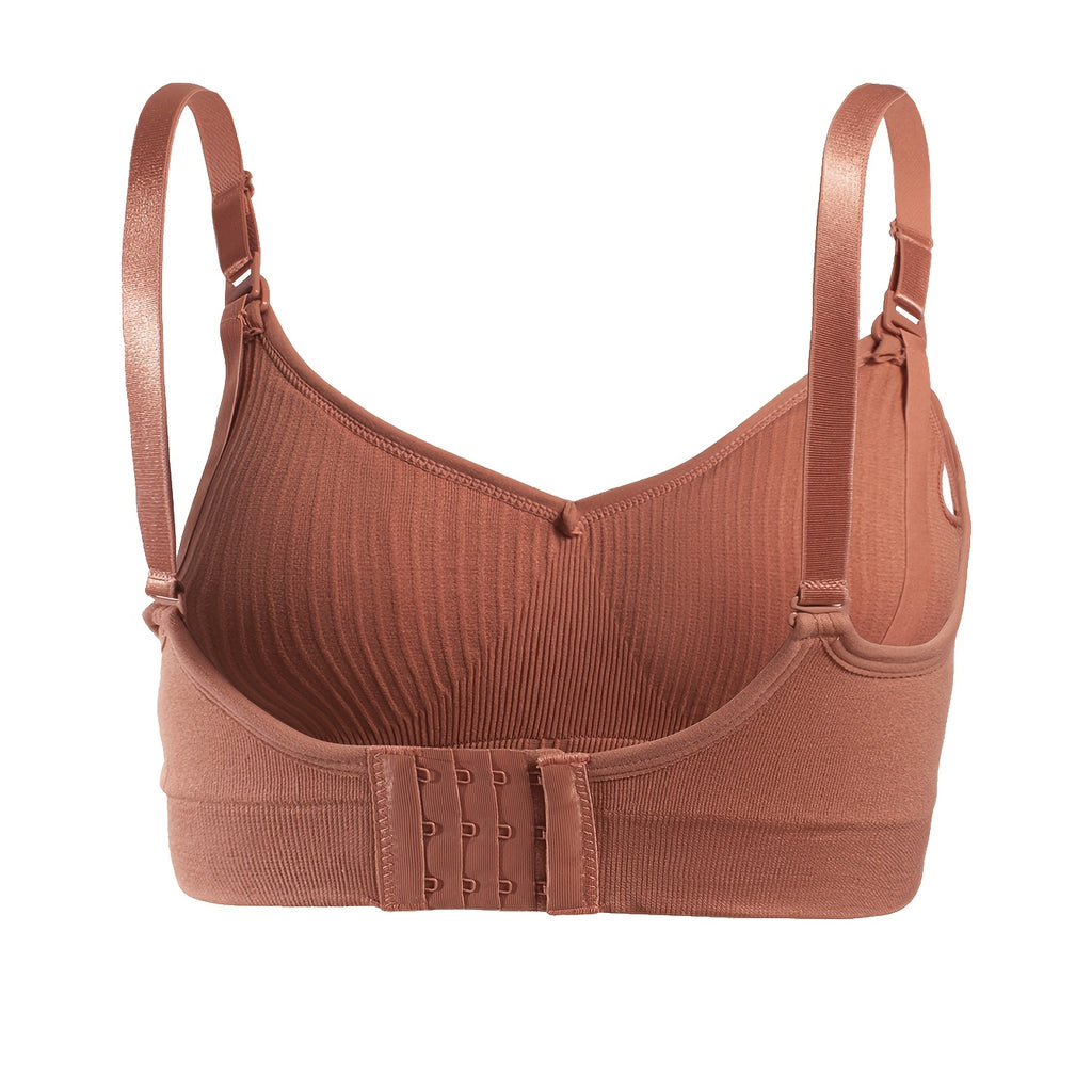 Soutien-gorge d'allaitement sans couture, rose — Monptitlou