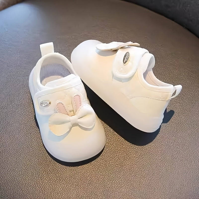 Chaussures de marche pour bébé fille printemps et automne à semelle — Monptitlou