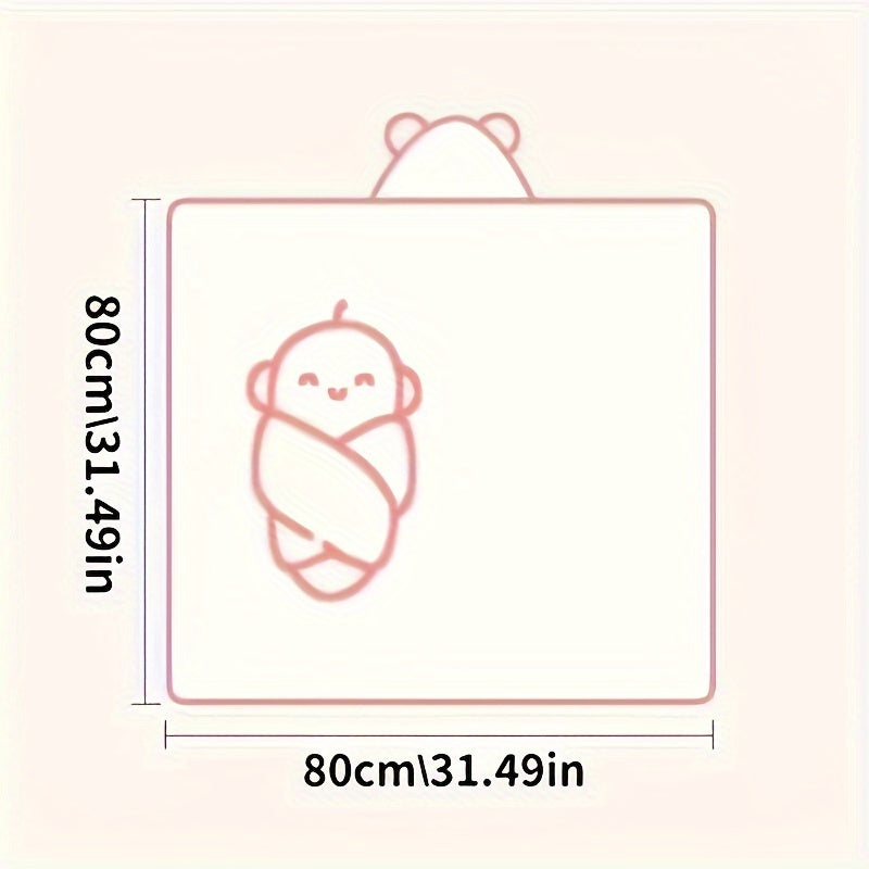 Serviettes en polaire corail, coloris assortis — Monptitlou